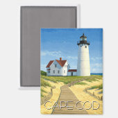 Cape Cod Travel Magneet (Voorkant / Achterkant)
