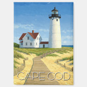 Cape Cod Travel Magneet (Voorkant)
