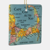 Cape Cod-versiering Keramisch Ornament (Rechts)
