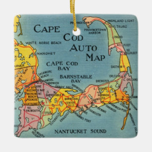 Cape Cod-versiering Keramisch Ornament