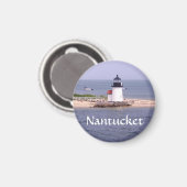 Cape Cod Vuurtoren, Nantucket MA Magnet (Voorkant / Achterkant)