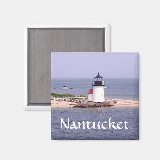 Cape Cod Vuurtoren, Nantucket MA Magnet (Voorkant / Achterkant)