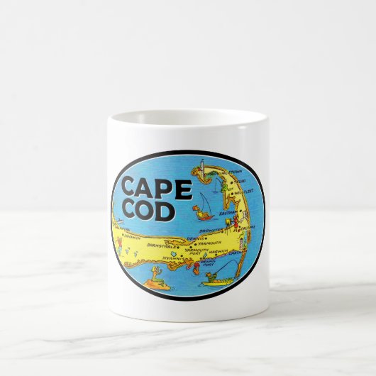 Cape Cod Witte Mok (Center)