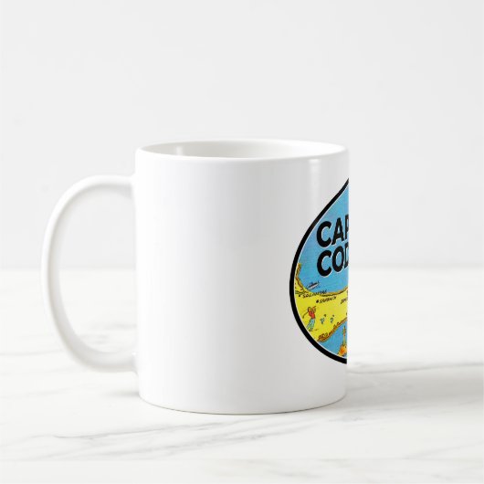 Cape Cod Witte Mok (Links)