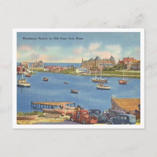 Cape Cod  Wychmere Harbour scene Briefkaart (Voorkant)