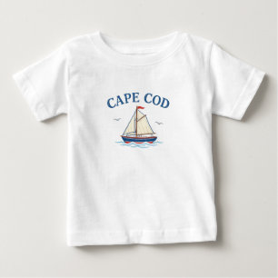 Cape Cod Zeilboot Baby T-shirt