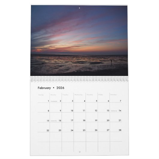 Cape Cod Zonsondergangen Agenda Kalender (Feb 2026)
