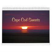 Cape Cod Zonsondergangen Agenda Kalender (Hoes)