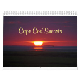 Cape Cod Zonsondergangen Agenda Kalender