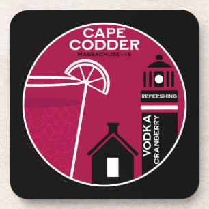Cape Codder Cocktail Bier Onderzetter