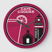 Cape Codder Cocktail Grote Klok (Voorkant)