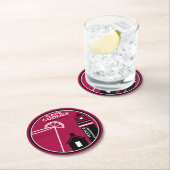 Cape Codder Cocktail Ronde Kartonnen Onderzetter (Insitu)