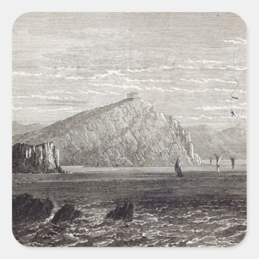 Cape Colonna, met puin van de tempel van Vierkante Sticker (Voorkant)