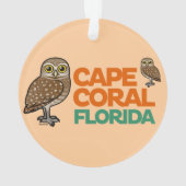 Cape Coral Burrowing Ownership Ornament (achterkant)