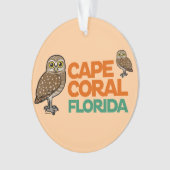 Cape Coral Burrowing Ownership Ornament (voorkant)