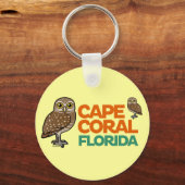 Cape Coral Burrowing Ownership Sleutelhanger (Voorkant)
