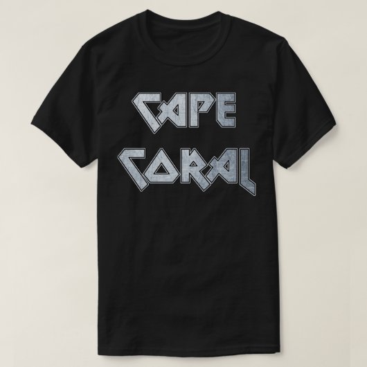 Cape Coral FL T-shirt (Design voorkant)