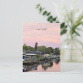 Cape Coral, Florida kanaal Briefkaart (Staand voorkant)