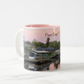 Cape Coral, Florida kanaal, Tweekleurige Koffiemok (Voorkant links)