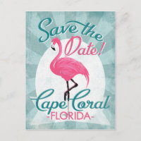 Cape Coral sparen de Datum roze Flamingo