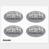 Cape Coral zuigt Sticker (Vel)