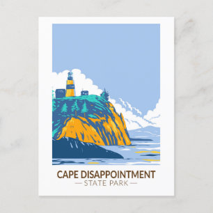 Cape Discussion State Park Washington  Briefkaart
