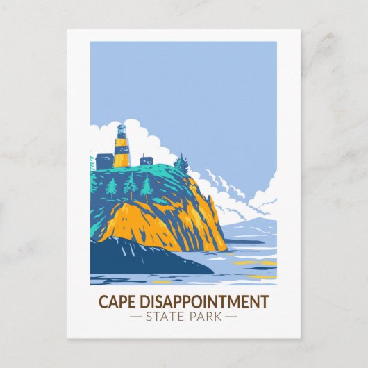 Cape Discussion State Park Washington  Briefkaart (Voorkant)