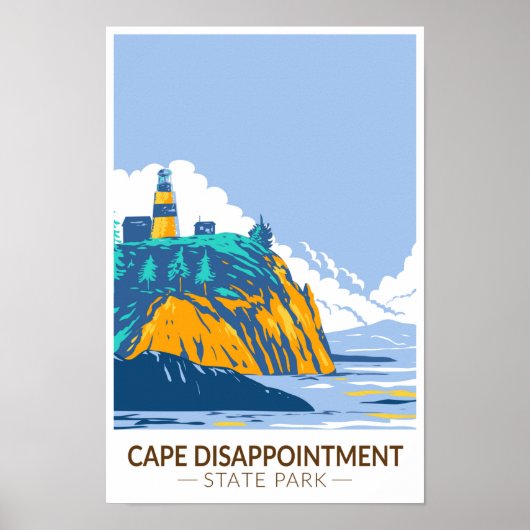 Cape Discussion State Park Washington  Poster (Voorkant)