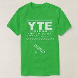 Cape Dorset Airport YTE T-shirt