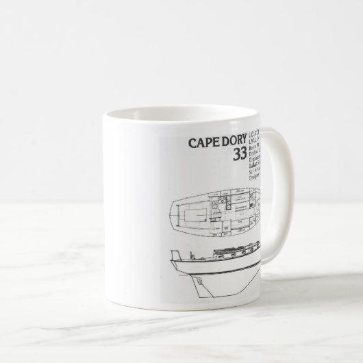 Cape Dory 33 mok (Voorkant rechts)