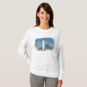 Cape Egmont Lighthouse en Mt Taranaki/Mt T-shirt (Voorkant volledig)