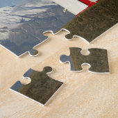 Cape Egmont-vuurtoren en Mt Taranaki / Mt Legpuzzel (Zijkant)