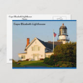 Cape Elizabeth Lighthouse Briefkaart (Voorkant / Achterkant)