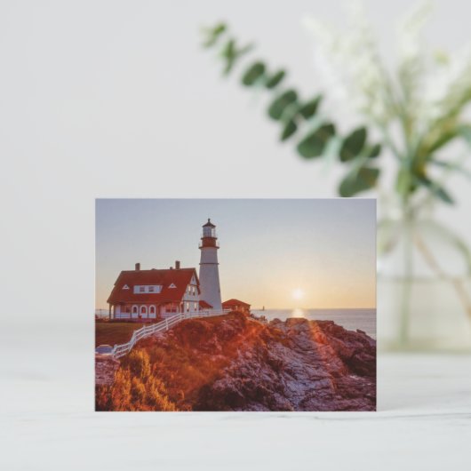 Cape Elizabeth Maine Briefkaart (Staand voorkant)