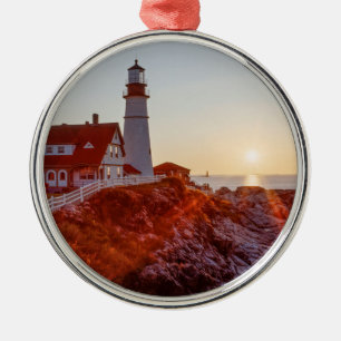 Cape Elizabeth Maine Metalen Ornament
