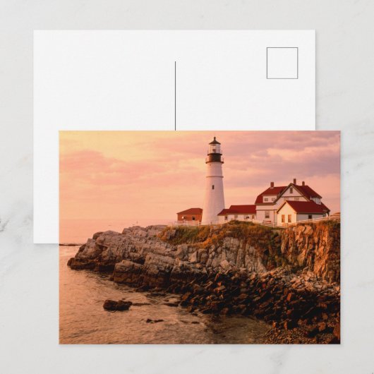 Cape Elizabeth | Portland Head Light | Maine Briefkaart (Voorkant / Achterkant)