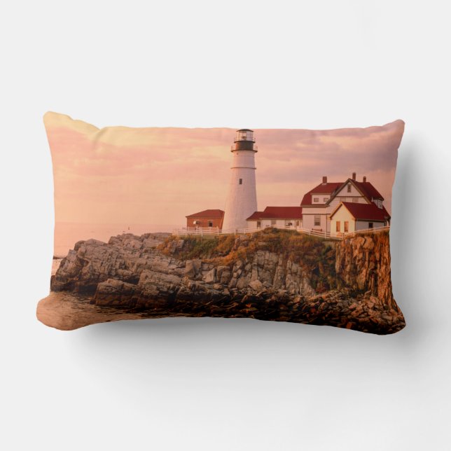 Cape Elizabeth | Portland Head Light | Maine Kussen (Voorkant)