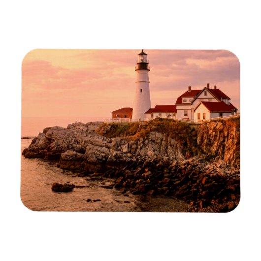 Cape Elizabeth | Portland Head Light | Maine Magneet (Horizontaal)