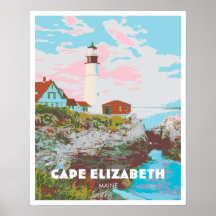 Cape Elizabeth Poster