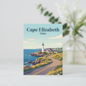 Cape Elizabeth VS Briefkaart (Staand voorkant)