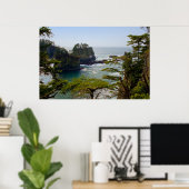 Cape Flattery Inlet, Washington Print (Thuiskantoor)
