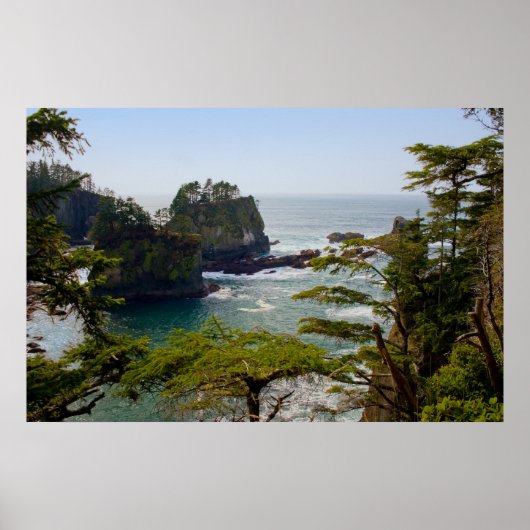 Cape Flattery Inlet, Washington Print (Voorkant)