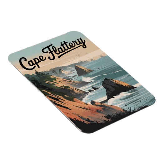 Cape Flattery  Magneet (Rechterzijde)