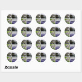 Cape Flattery ronde sticker (Vel)