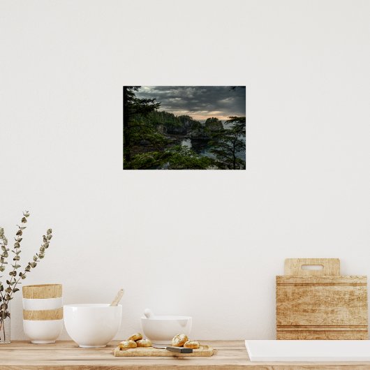 Cape Flattery, staat Washington Poster (Keuken)