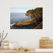 Cape Flattery, Washington Rocks en Caves Poster (Keuken)