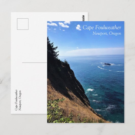 Cape Foulweather, Newport, Oregon Briefkaart (Voorkant / Achterkant)