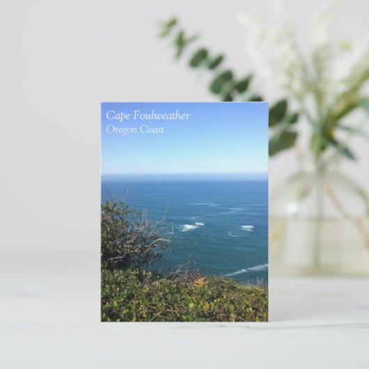 Cape Foulweather, Oregon Briefkaart (Staand voorkant)