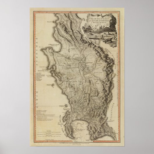 Cape Good Hope 2 Poster (Voorkant)