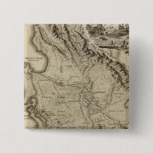 Cape Good Hope 2 Vierkante Button 5,1 Cm